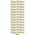 thumbnail image 1 of Starform Deco Stickers - Happy Birthday - Gold, 1 of 1