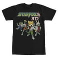 thumbnail image 1 of Starfox 64 3d Mens T-Shirt - Full Cast Ready For a Rumble (Small), 1 of 4