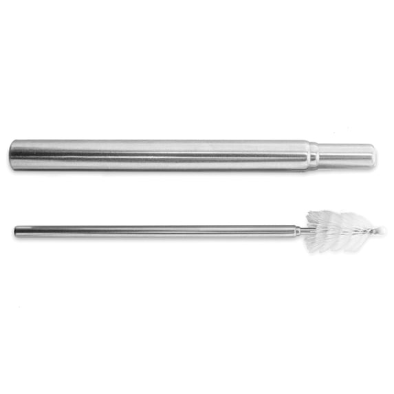 Starfrit 080724-012-0CDU Steel Straw, Silver