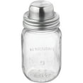 thumbnail image 1 of Starfrit 092977-006-0CDU Cocktail Shaker Lid and Pourer for Mason Jars, Stainless Steel, 1 of 5