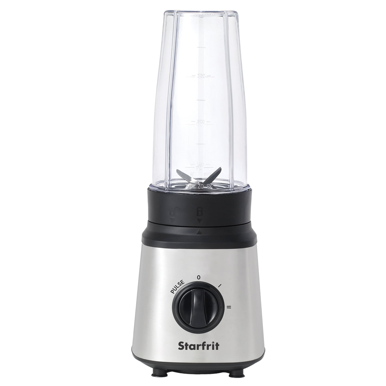 Starfrit 300Watt 28oz. 3Speed Personal Blender, Stainless Steel