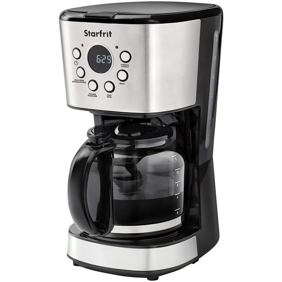 Starfrit 900-Watt 12-Cup Drip Coffee Maker Machine, 024001-002-0000