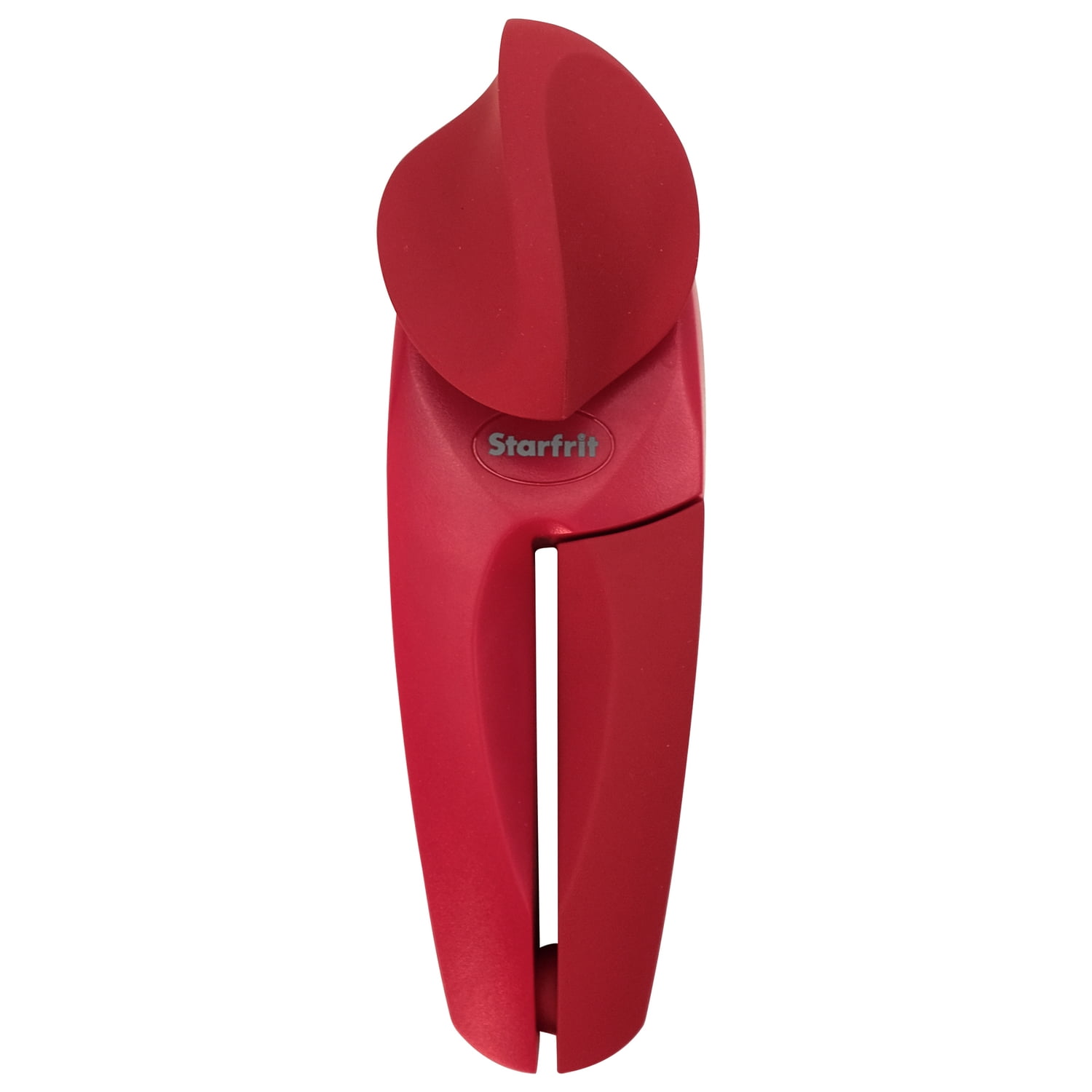 Starfrit MightiCan Heavy-Duty Non-Slip Knob Can Opener, Red, 092079-006-0000