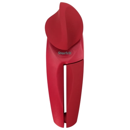 Starfrit MightiCan Heavy-Duty Non-Slip Knob Can Opener, Red, 092079-006-0000