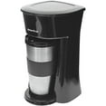thumbnail image 1 of Starfrit 024002-004-0000 Single-Serve Drip Coffee Maker with Bonus Travel Mug, 1 of 9