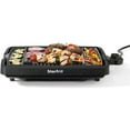 Starfrit The Rock Electric Indoor Smokeless BBQ Grill, Black
