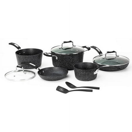 Starfrit The Rock Grey Cookware Set, 10 Piece