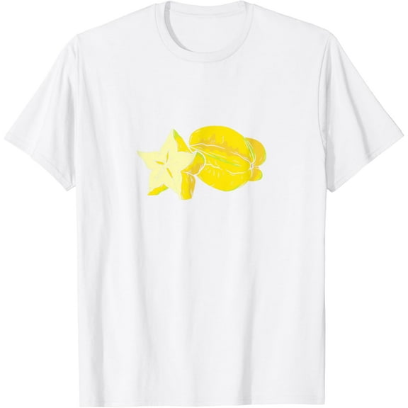 Starfruit Carambola Exotic Tropical Fruit T-Shirt