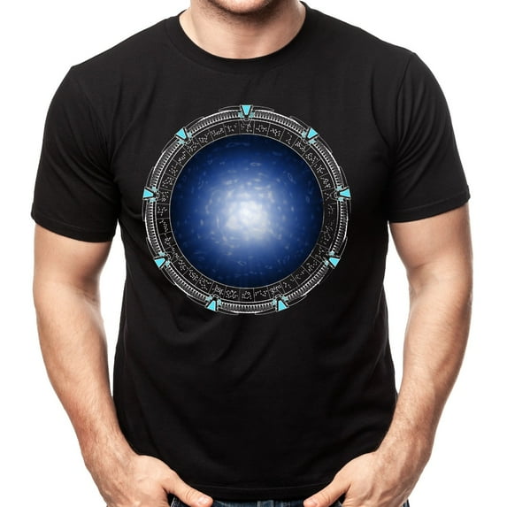 Stargate Atlantis Color Stargate Adult Shirt-X-Large