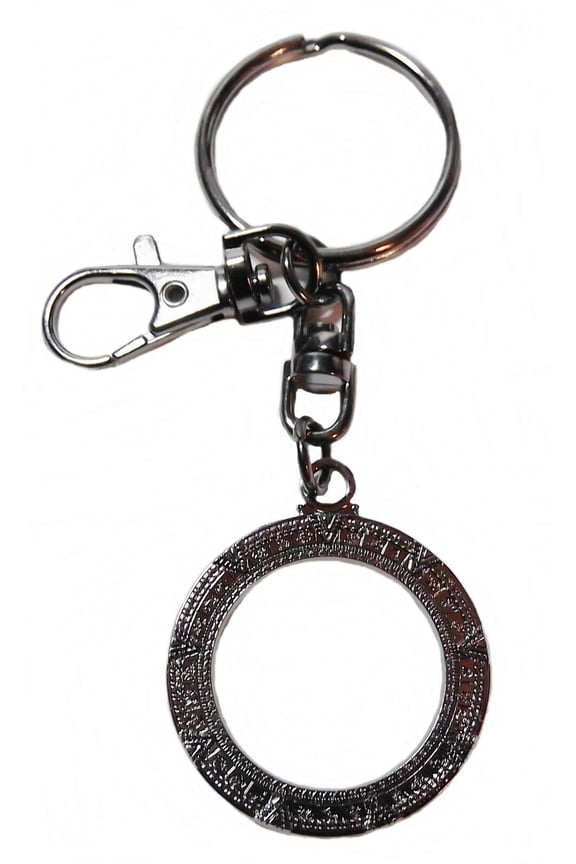Stargate Atlantis Gate Pewter Keychain