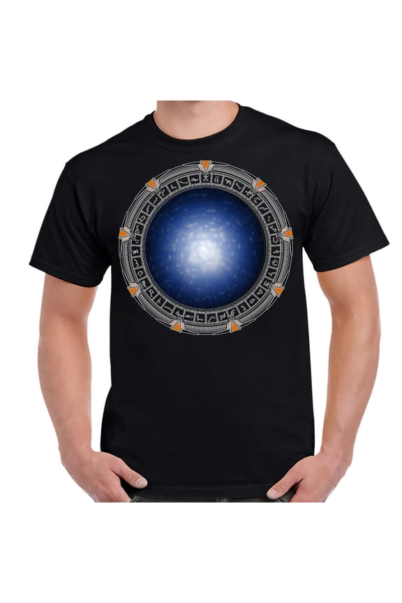 Stargate Color Wormhole Adult Shirt-6XL