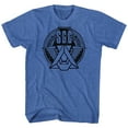 thumbnail image 1 of Stargate Emblem Light Blue Heather Adult T-Shirt, 1 of 2