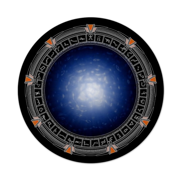 Stargate - Gate 8 Inch Round Mouse Pad