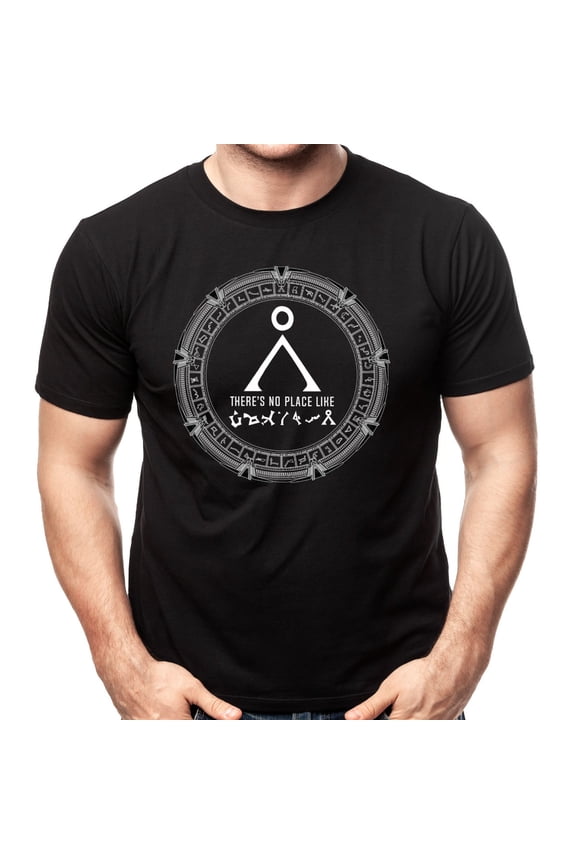 Stargate No Place Like Home Gate Adult Shirt-X-Large