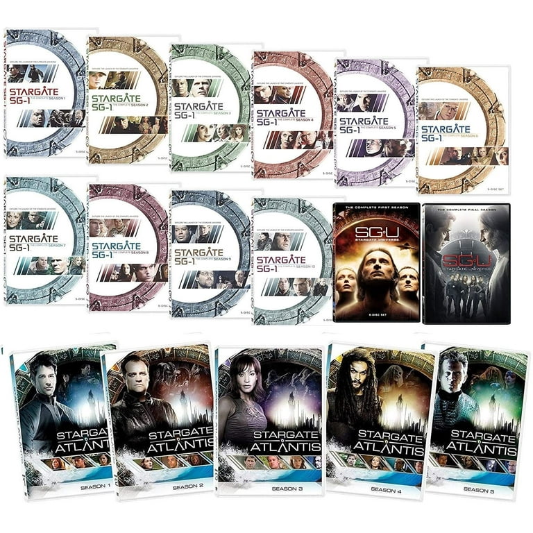 Stargate SG-1 Complete Series / Stargate Atlantis Seasons 1