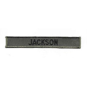 Stargate SG-1 Jackson Uniform Name Chest Insignia Embroidered Patch