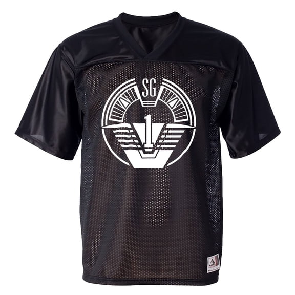 Stargate SG-1 Logo Replica Football Jersey-XXXL