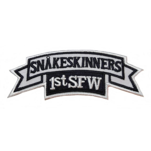 Stargate SG-1 Snakeskinners 1st SFW Logo Patch