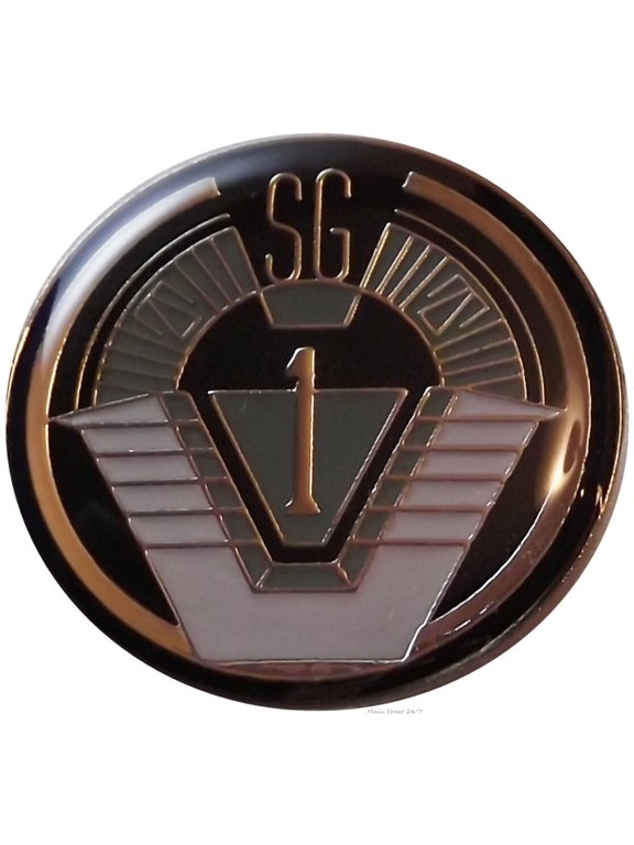 Stargate SG-1 TV Series Group 1 Logo 1 1/4" Wide Enamel Pin
