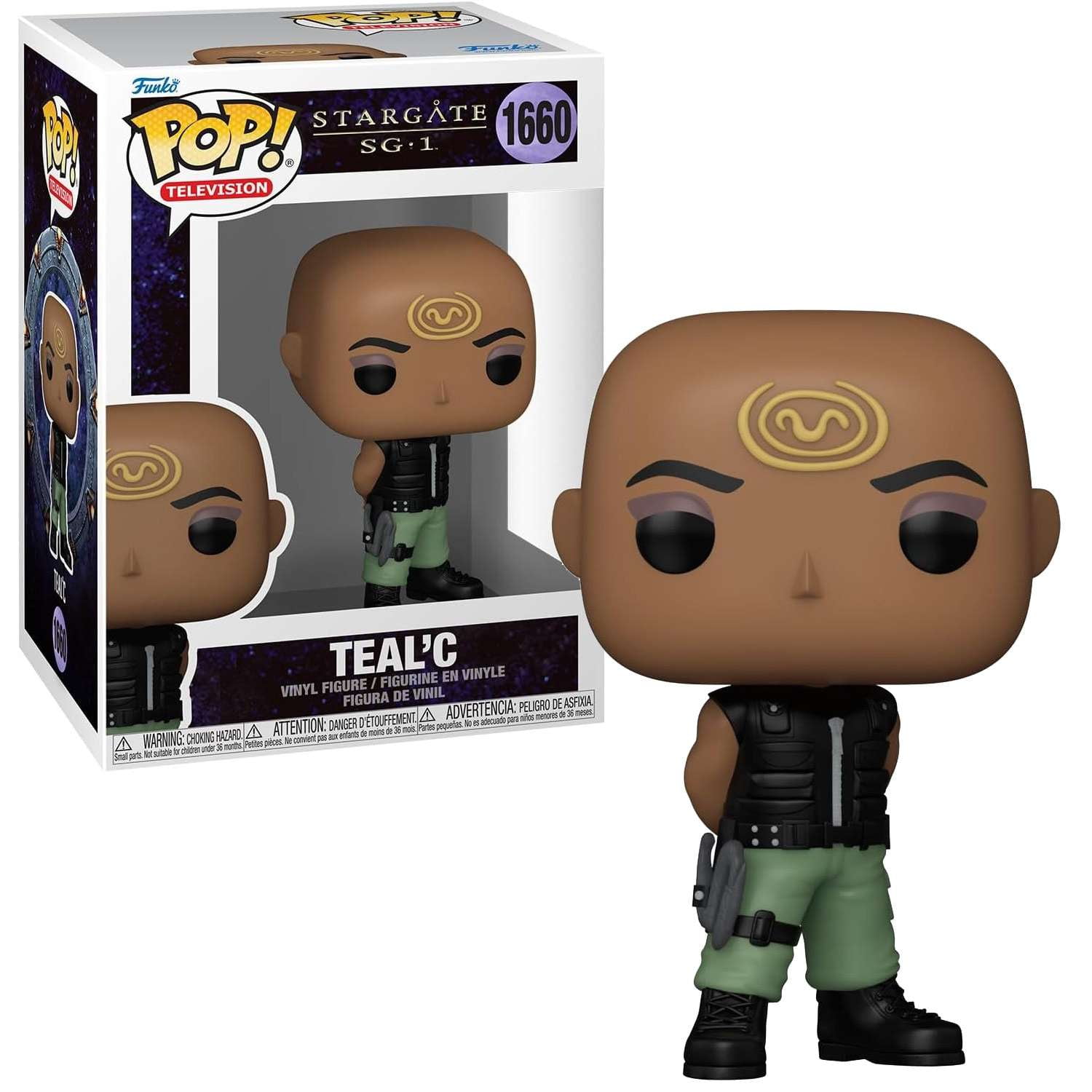 シルベスター　FUNKO バブルヘッド Stargate SG-1 Teal'c Funko Pop! Vinyl Figure #1660 - Walmart.com