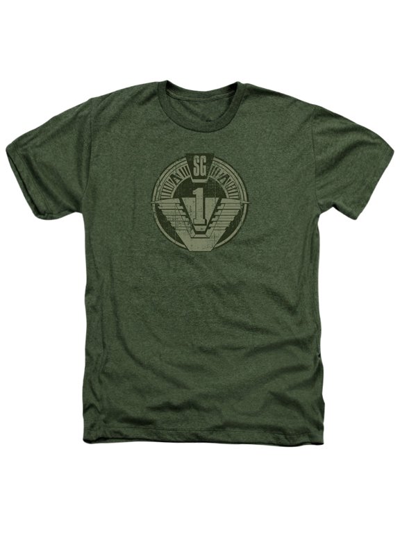 Stargate - Sg1 Distressed - Heather Short Sleeve Shirt - Medium