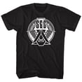 thumbnail image 1 of Stargate Sgc Emblem 7 Black Adult T-Shirt Xlt, 1 of 2