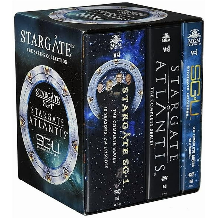 Stargate Collection DVD - All Three Series Stargate Atlantis
