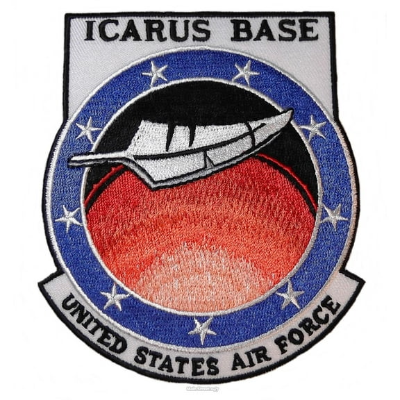 Stargate Universe Icarus Base 4 1/4" Tall Embroidered Patch
