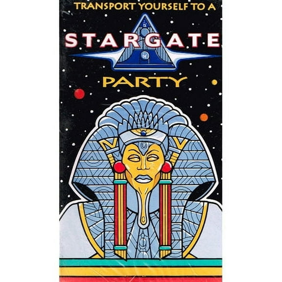 Various Stargate Vintage 1994 Printed Invitations, Party, 8ct