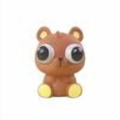 Staring Animal Squishy, Squeeze Stress Relief Soft Rubber Bubble Fidget for Anxiety Relief and Desk Calming for All Ages