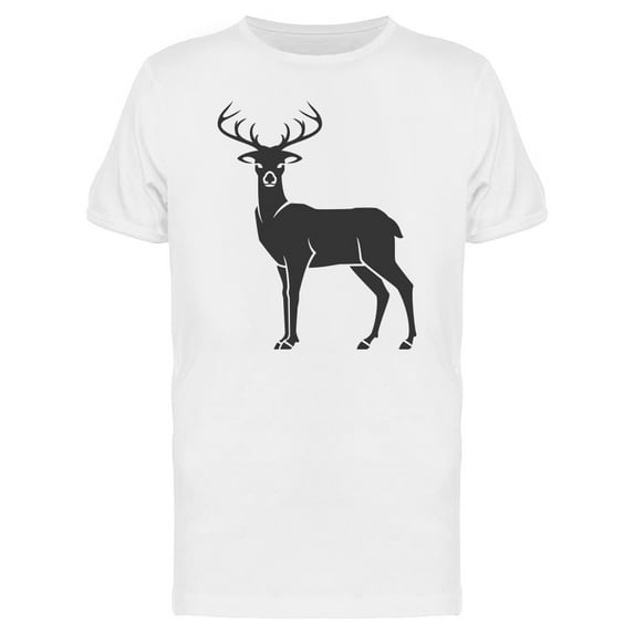 Staring Deer T-Shirt Men -Image by Shutterstock, Male 3X-Large
