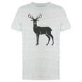 thumbnail image 1 of Staring Deer T-Shirt Men -Image by Shutterstock, Male Small, 1 of 2