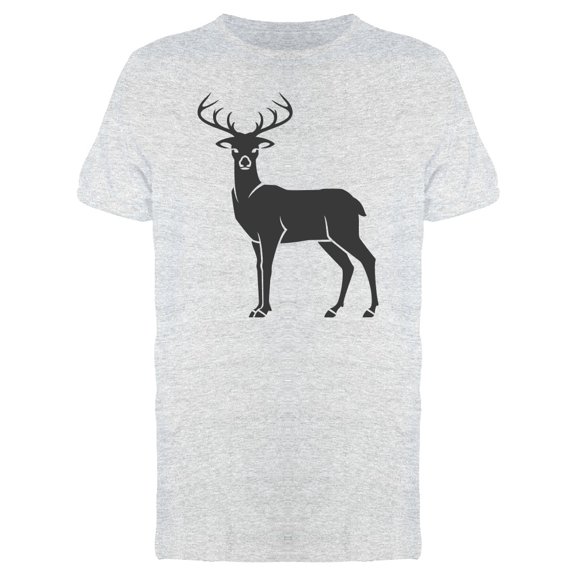 Staring Deer T-Shirt Men -Image by Shutterstock, Male XX-Large