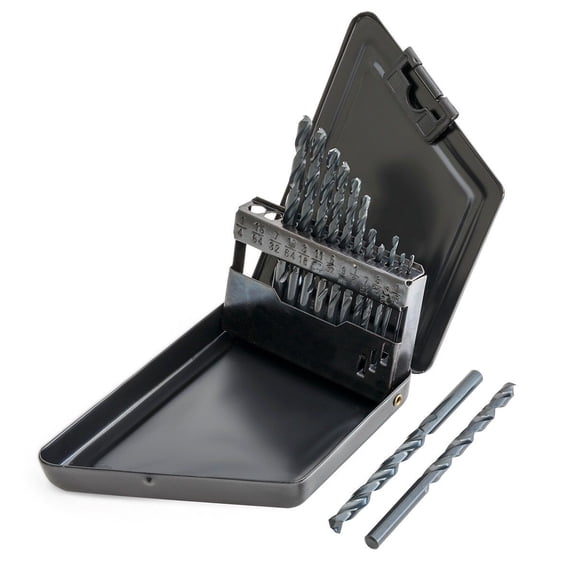 Stark 13-Pieces M2 High Speed Steel Twist Jobber SAE (1/16" - 1/4") HSS With Titanium Nitride Coating with Index Case