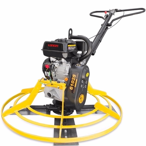 Stark USA 36" Power Trowel 6.5HP Gas Walk Behind Concrete Finisher, 196cc Cement Trowel with Float Pan & Blades