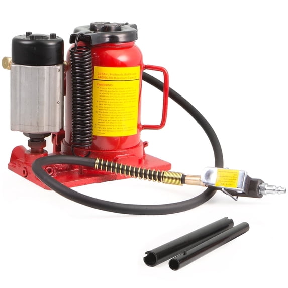 Stark USA 20 Ton (44,000LB) Low Profile Air Hydraulic Bottle Jack, Equipment Ideal for Car, Pickup, Truck, SUV, Industrial Engineering