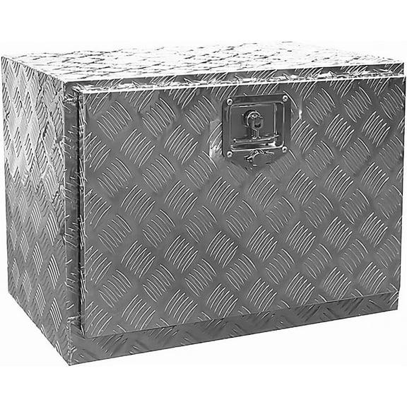 Stark 24" Aluminum Truck Box Underbody Tool Box RV ATV Trailer Storage Tote Pickup RV Truck