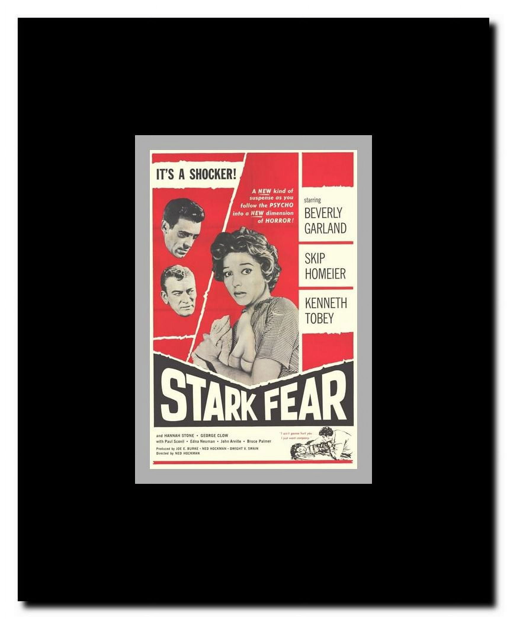 Stark Fear Framed Movie Poster