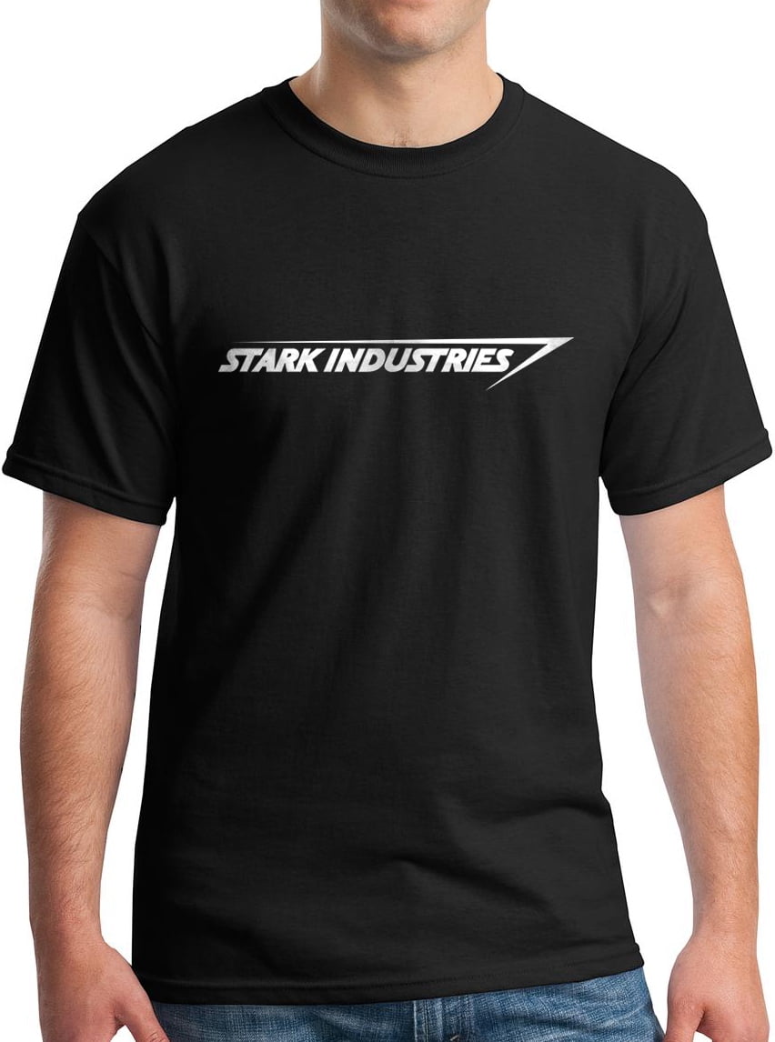 Stark Industries T-Shirt Tee Black XL 