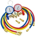 thumbnail image 1 of Stark USA 5' HVAC Gauges Fits for R410A, R22, R404A, AC Gauge Set with Quick Couplers, Adapter for Car A/C System Automotive Air Conditioning Maintenance, 1 of 5