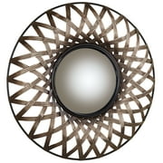 Stark Mirrored Wall Art Beige Brown