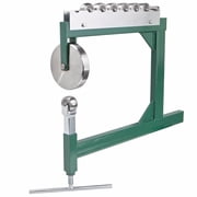 عجلة Stark USA Benchtop English، عجلات فولاذية مقواة مكونة من 7 قطع، مقاس 15-3/8 بوصة، إطار فولاذي، أسود