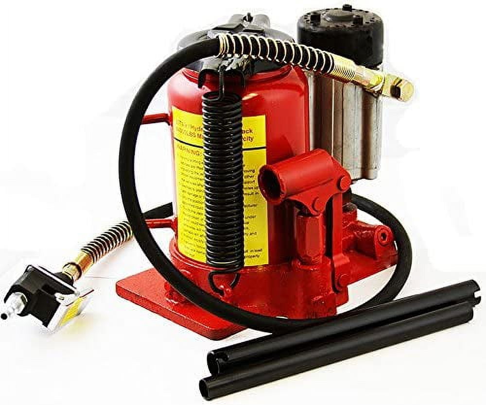 Stark USA 20 Ton Hydraulic Air Bottle Air-Operated Bottle Jack Lift ...