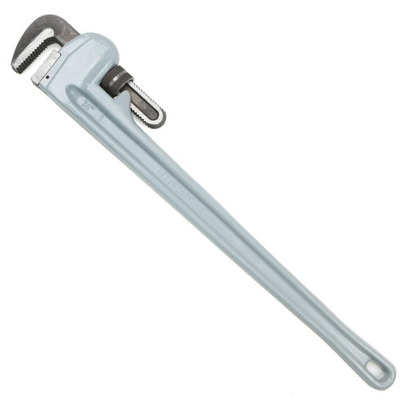 Stark USA 36" Heavy Duty Aluminum Straight Pipe Wrench, Aluminum Plumbing Wrench, Drop Forged, Exceeds GGG Standard