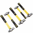 thumbnail image 1 of Stark USA 5PC Ball Peen Hammer Set 8-32oz, Fiberglass Handle With Vinyl Carry Pouch, 1 of 5