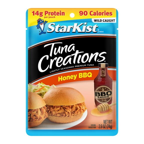 StarKist Tuna Creations, Honey BBQ Tuna, 2.6 oz Pouch