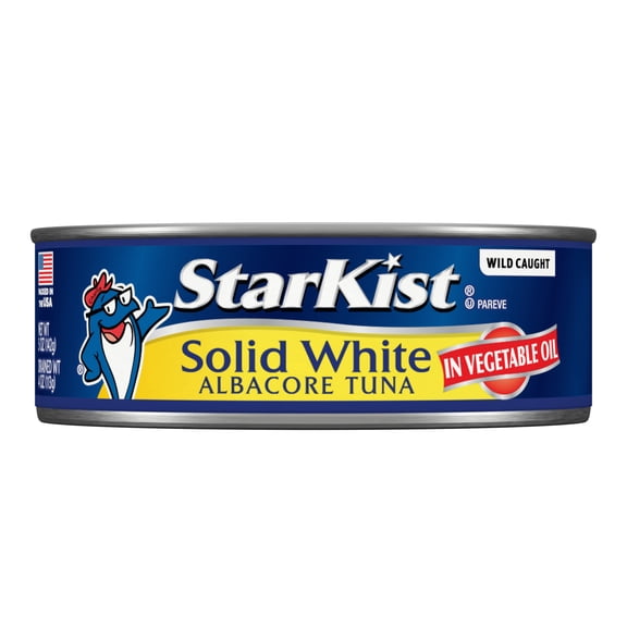 Starkist Solid White Albacore Tuna In Oil, 5 oz Can