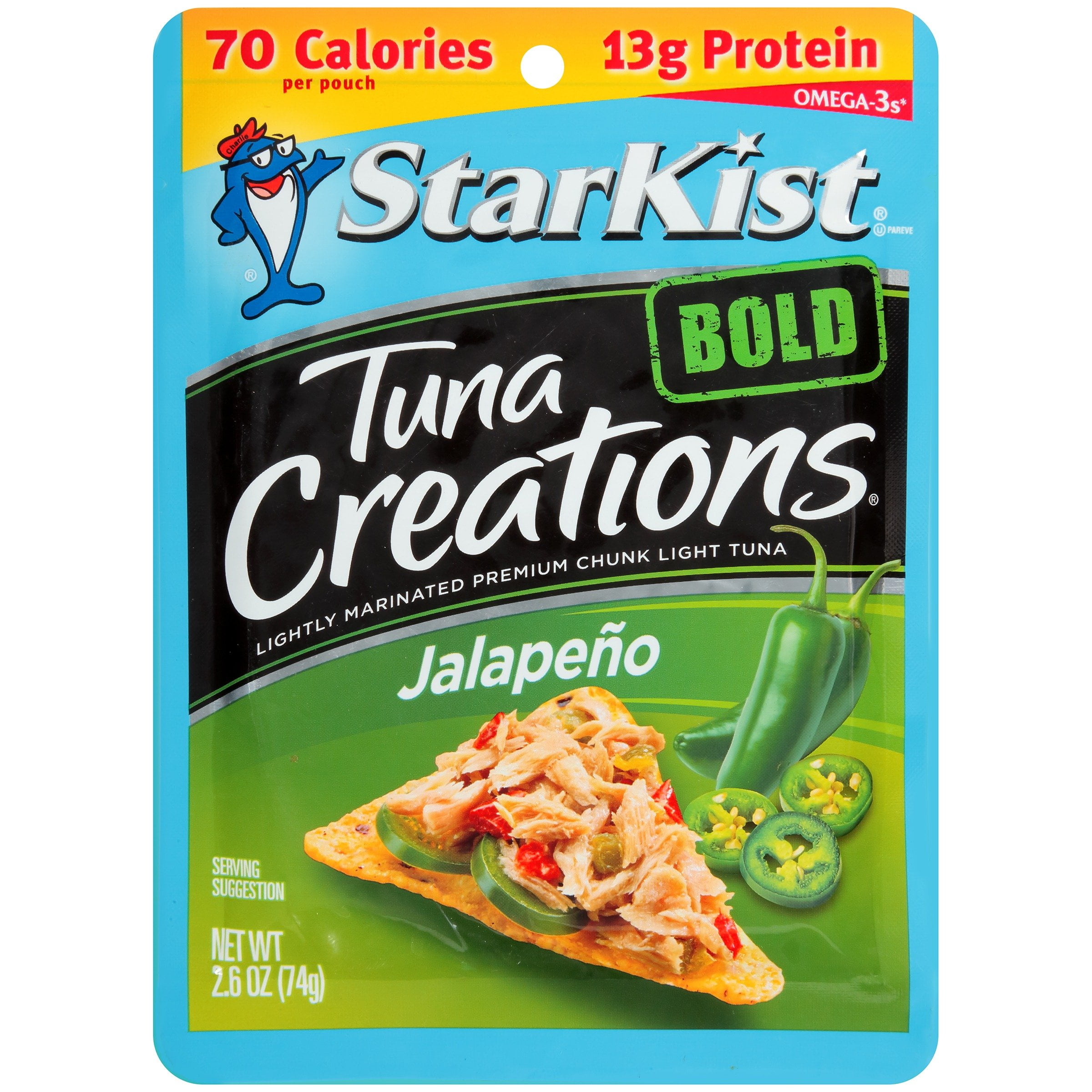 Starkist Tuna Creations Bold Jalapeno, 2.6 Oz