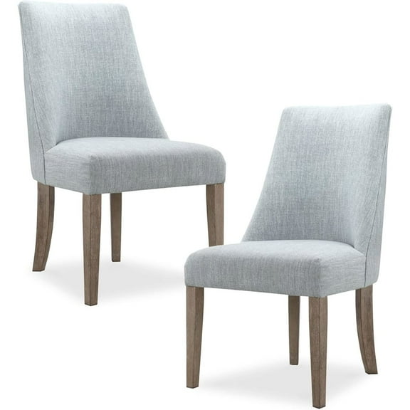Starlight Canyon Home Blue Upholstered Dining Chairs  Elegant Kitchen and Dining Room Seating