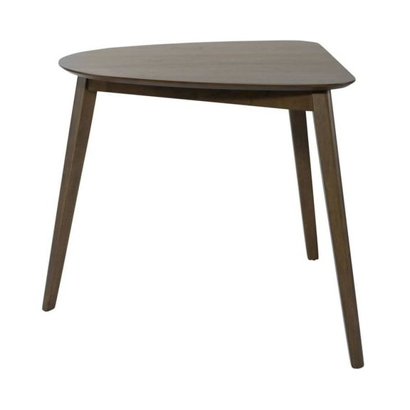 Starlight Canyon Home Brown Modern Dining Table Small Round Mid Century Corner Kitchen Table